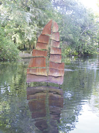 Sentinel sculpture, Queens Gardens