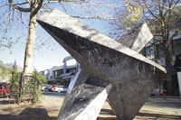 The Southern Cross sculpture, central Nelson