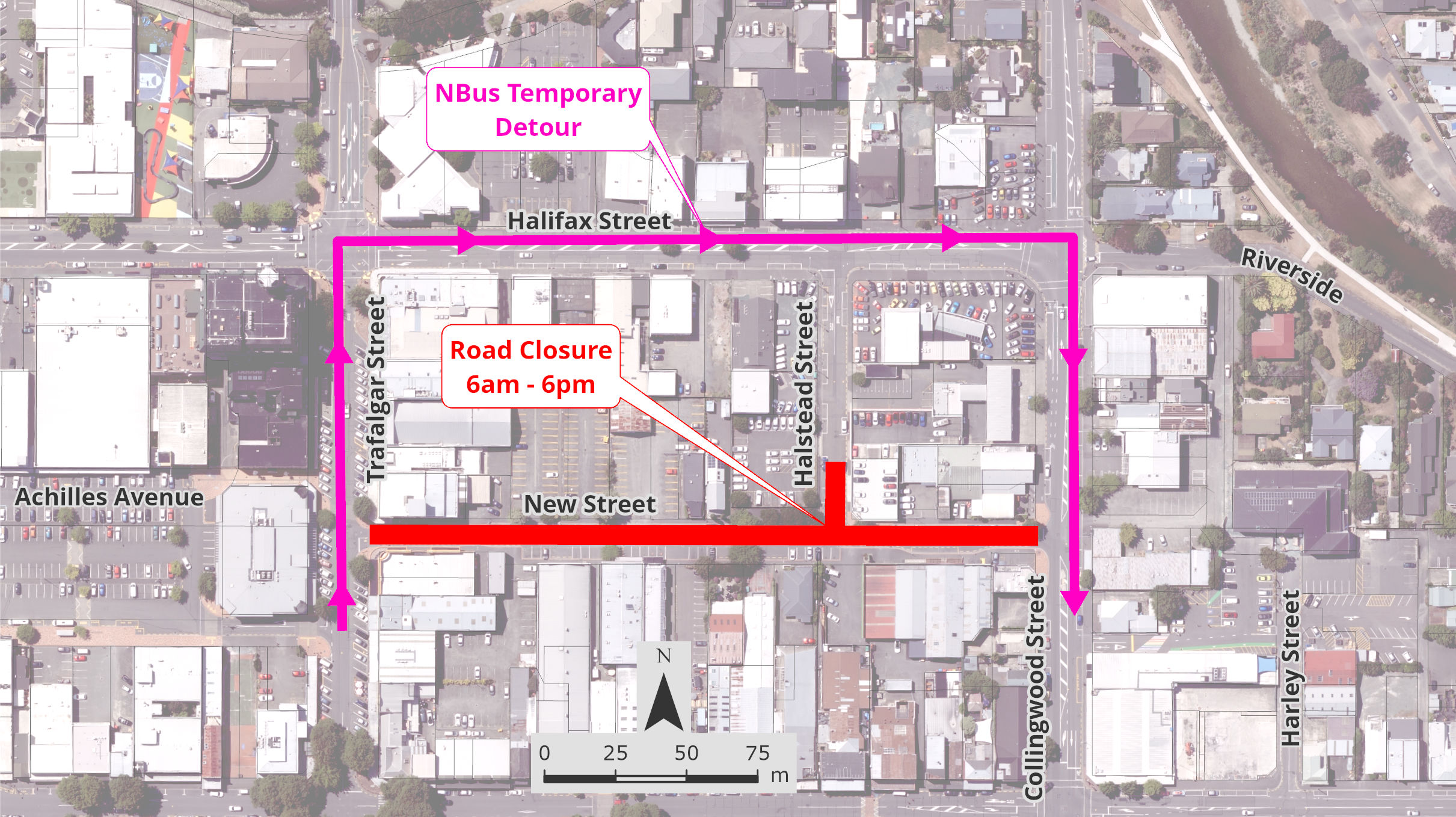 GIS 2022 New Street Proposed Road Closure