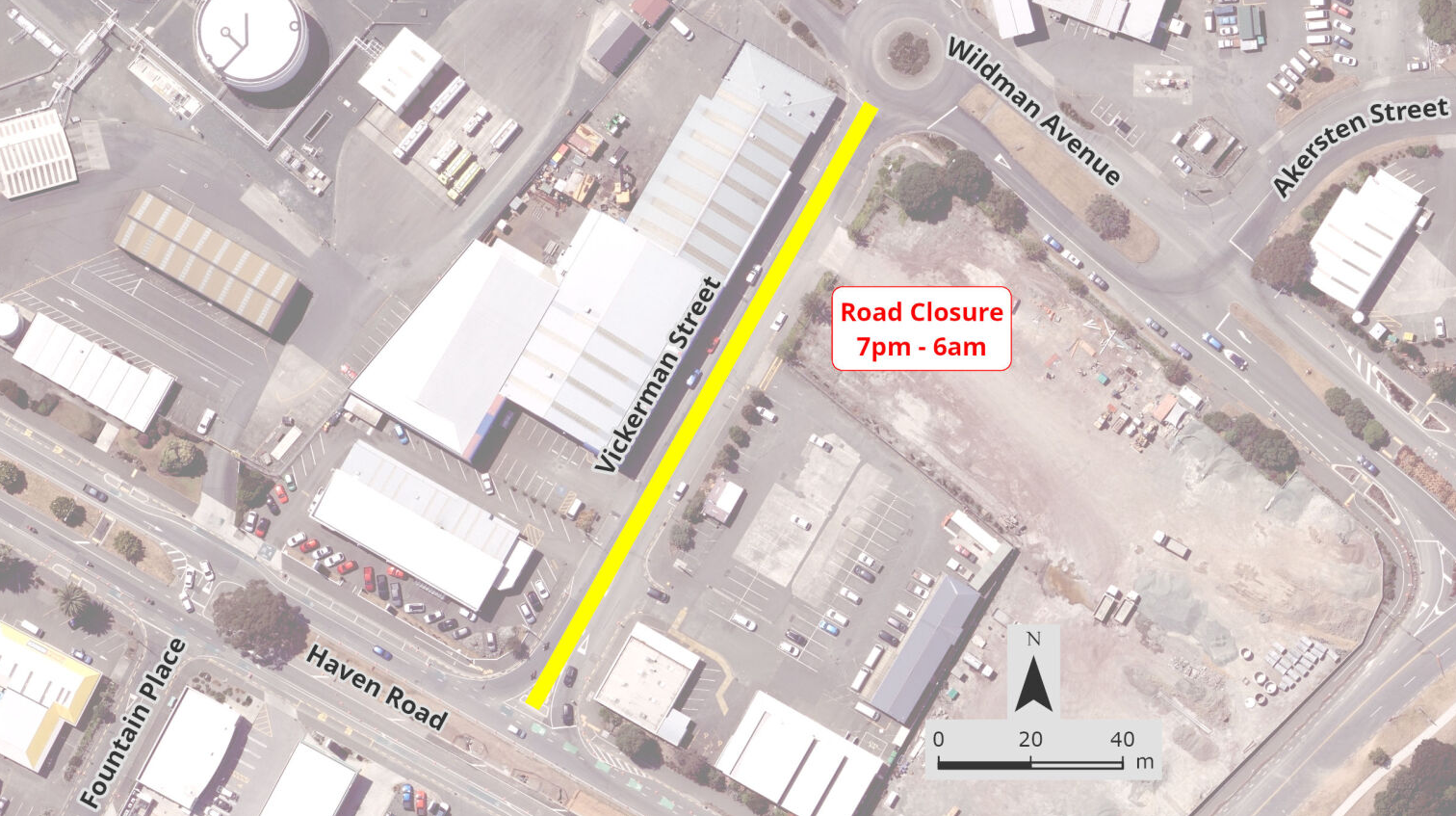 UPDATED Vickerman Street Map