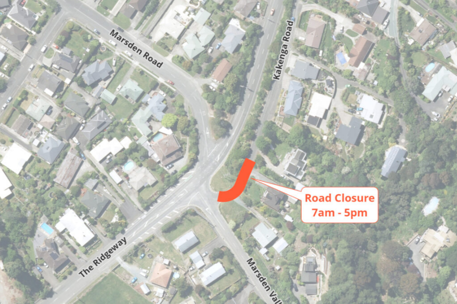 Map Road Closure Kakenga Road GB Contracting 20 Jan 2025 