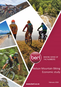 Economic benefits of Mountain Biking for Nelson cover